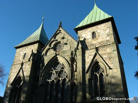 Postcard The cathedral in Stavanger