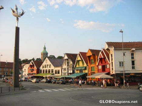 Postcard Harbour in Stavanger