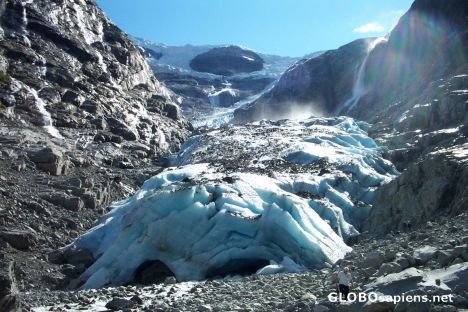 Postcard Kjendalsbreen
