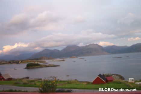 Postcard Frøysjøen, The Sea Surrounding Kalvåg