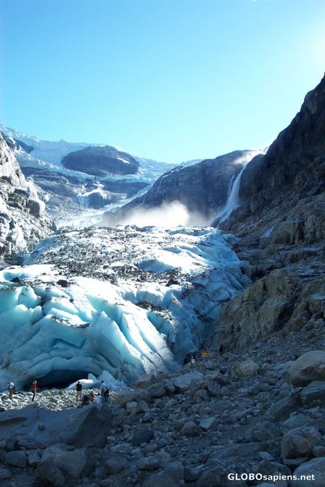 Postcard Kjendalsbreen