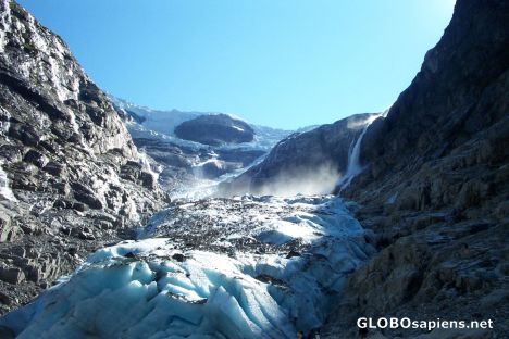 Postcard Kjendalsbreen