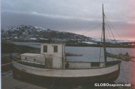 Postcard Donna Island, Norway