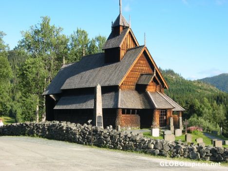 Postcard Stavkirke