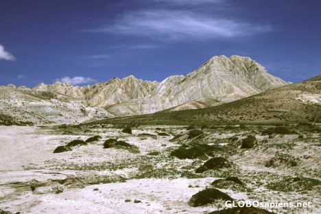 Postcard On the moon? No, on the road to Lo Manthang
