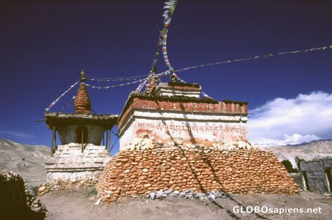 Postcard Lo Manthang