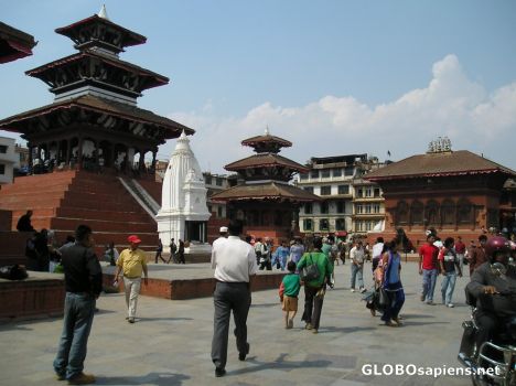 Postcard Durbar Square