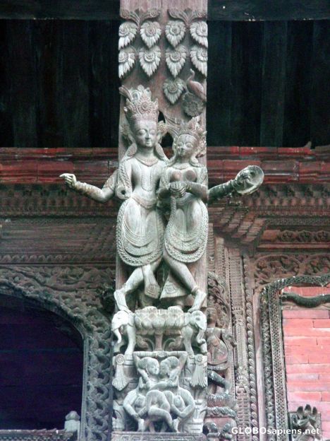 Postcard Wood carving 2
