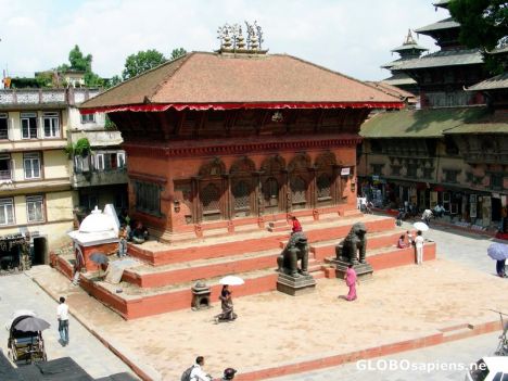 Postcard Shiva Parbati Mandir 1