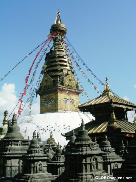 Postcard Swayambhunath