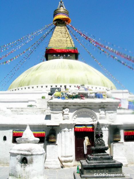 Postcard Boudhanath 2