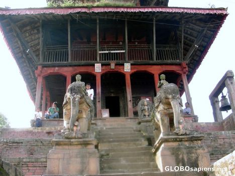 Postcard Uma Maheshvara Mandir 1