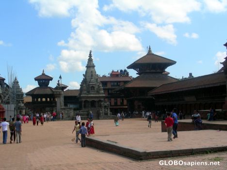 Postcard Durbar Square 1