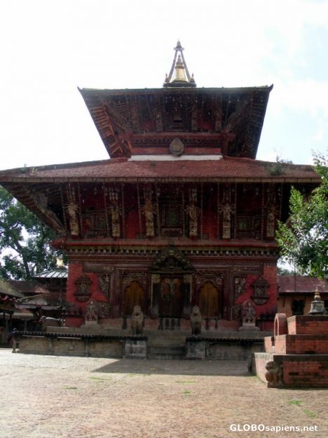 Postcard The main Temple