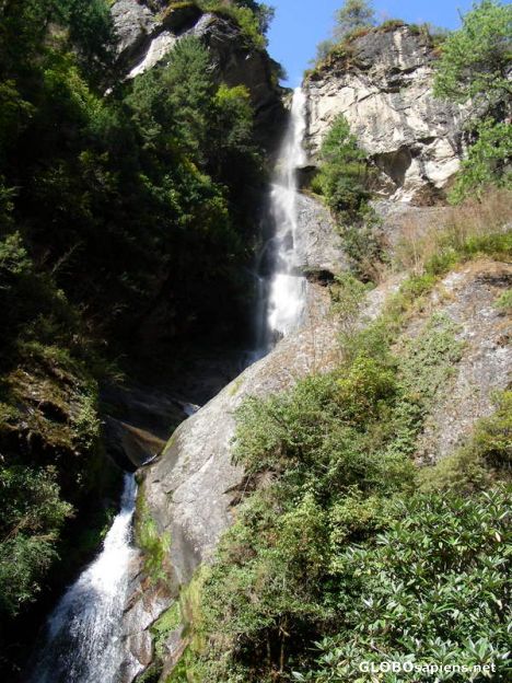 Postcard Waterfall