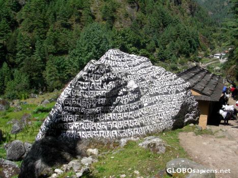 Postcard Mani stones