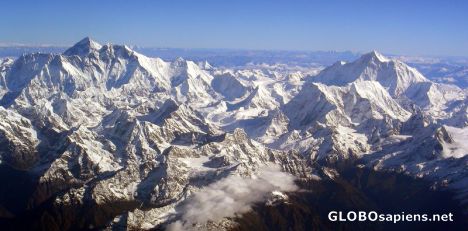 Postcard Great view over the Himalayas 2