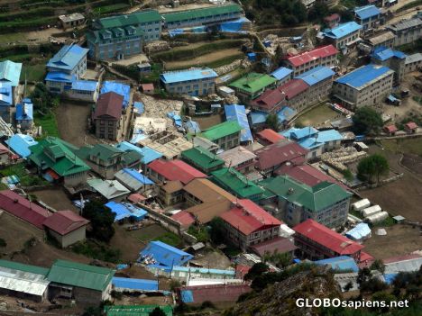 Postcard Namche Bazaar