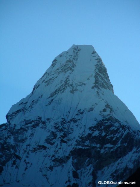Postcard View of Ama Dablam