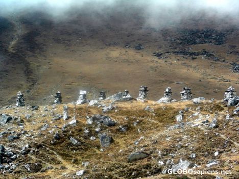 Postcard Stone memorials