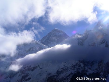 Postcard First Glimpse of Everest