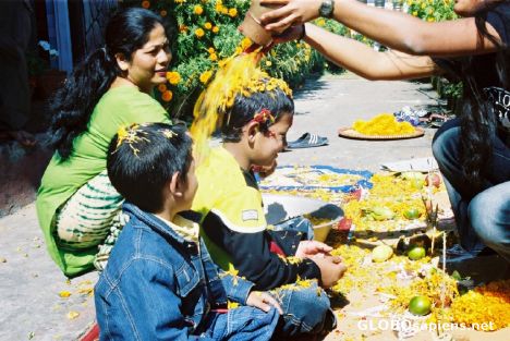 Postcard Tihaar Festival