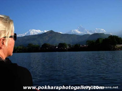 Postcard Annapurna Range