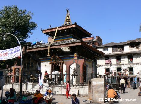 Postcard More buildings - temples