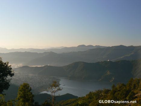 Postcard Views over the lake