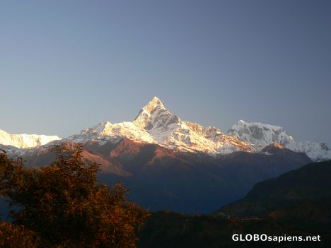 Postcard The most sacred mountain