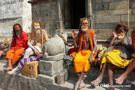Postcard baba's