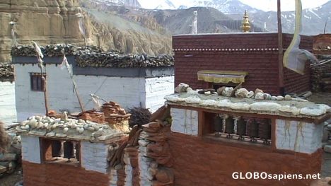 Postcard Gompa in Chele