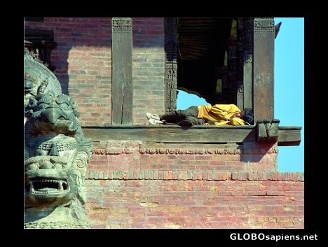 Postcard Bhaktapur, Nepal