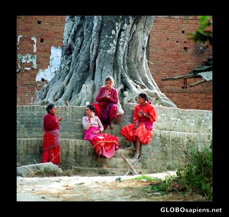 Postcard Near Bhaktapur, Nepal