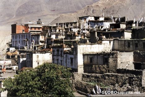Postcard View of Jahrkot on 3700m