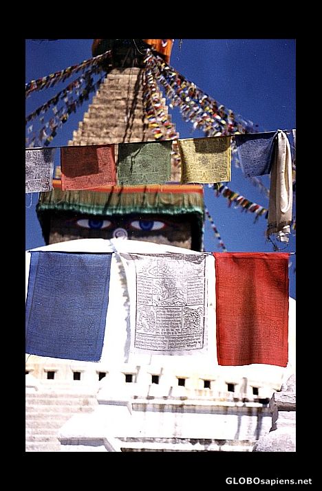 Postcard Magical Boudanath