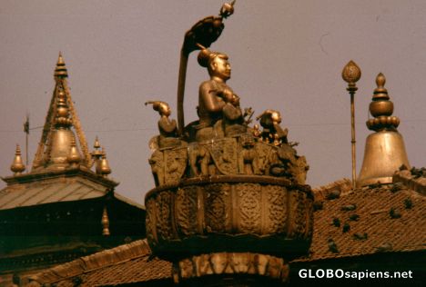 Postcard Patan Durbar-Square