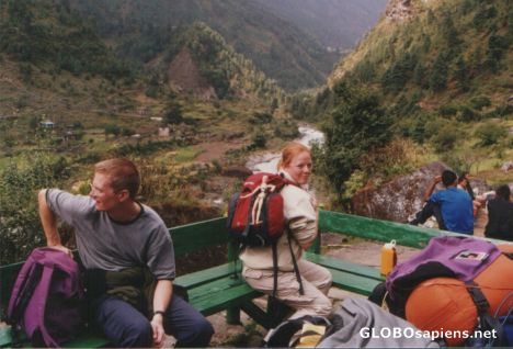 Postcard From Lukla to Namche