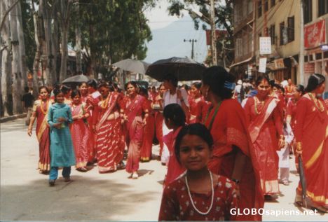 Postcard Teej Festival