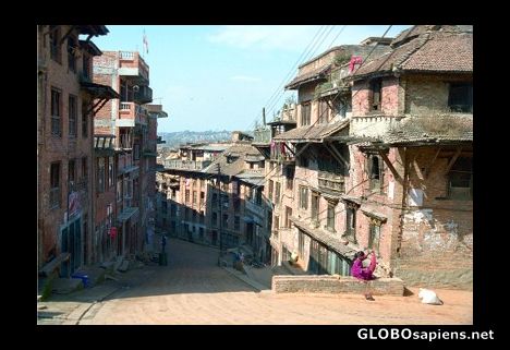 Postcard Kirtipur, Nepal