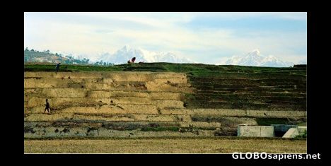 Postcard Panauti views, Nepal