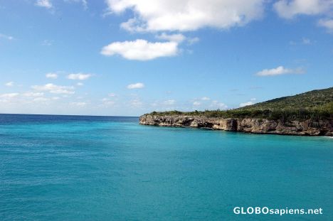 Postcard Curacao-Grote Knip