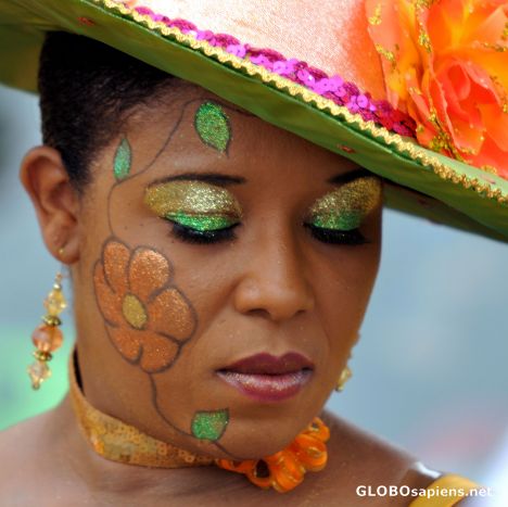 Postcard Face painting