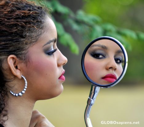 Postcard Miror, mirror......