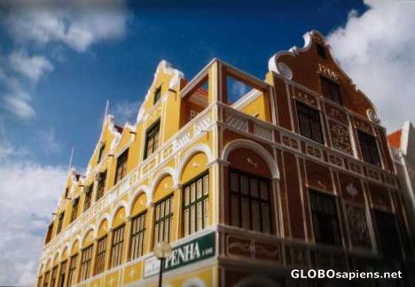 Postcard Penha building.
