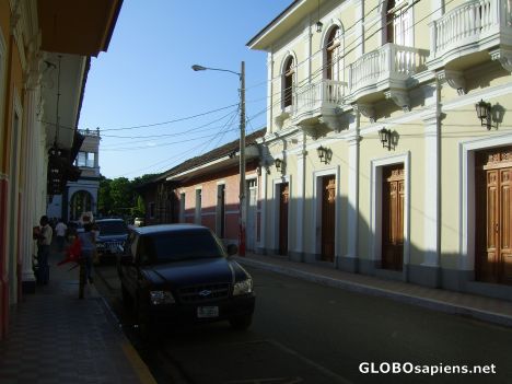 Postcard Steets of Granada