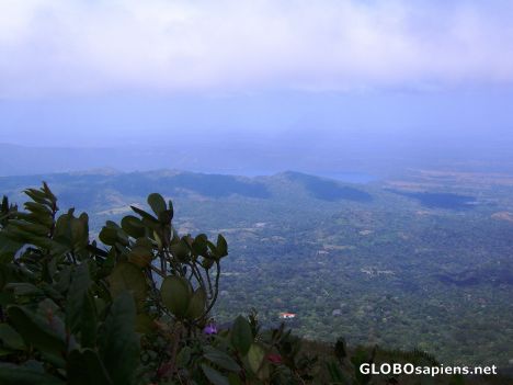 Postcard Mombacho Overlooking Laguna de Apoyo