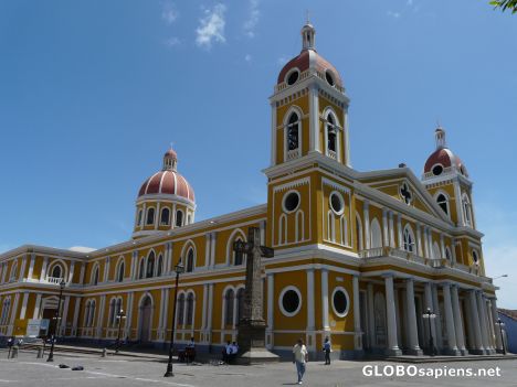 Postcard Granada's cathedral.