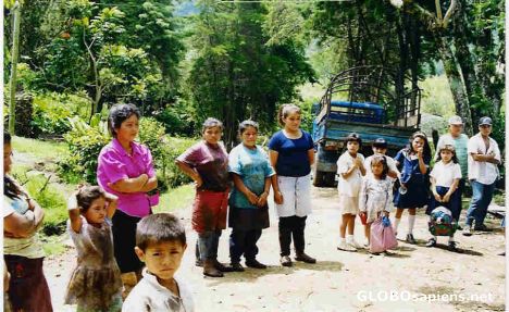Postcard workers in coffee plantation