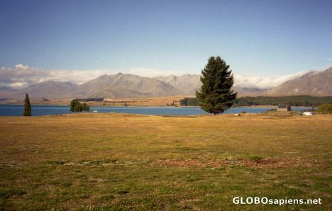 Postcard Lake Tekapo, out Christchurch